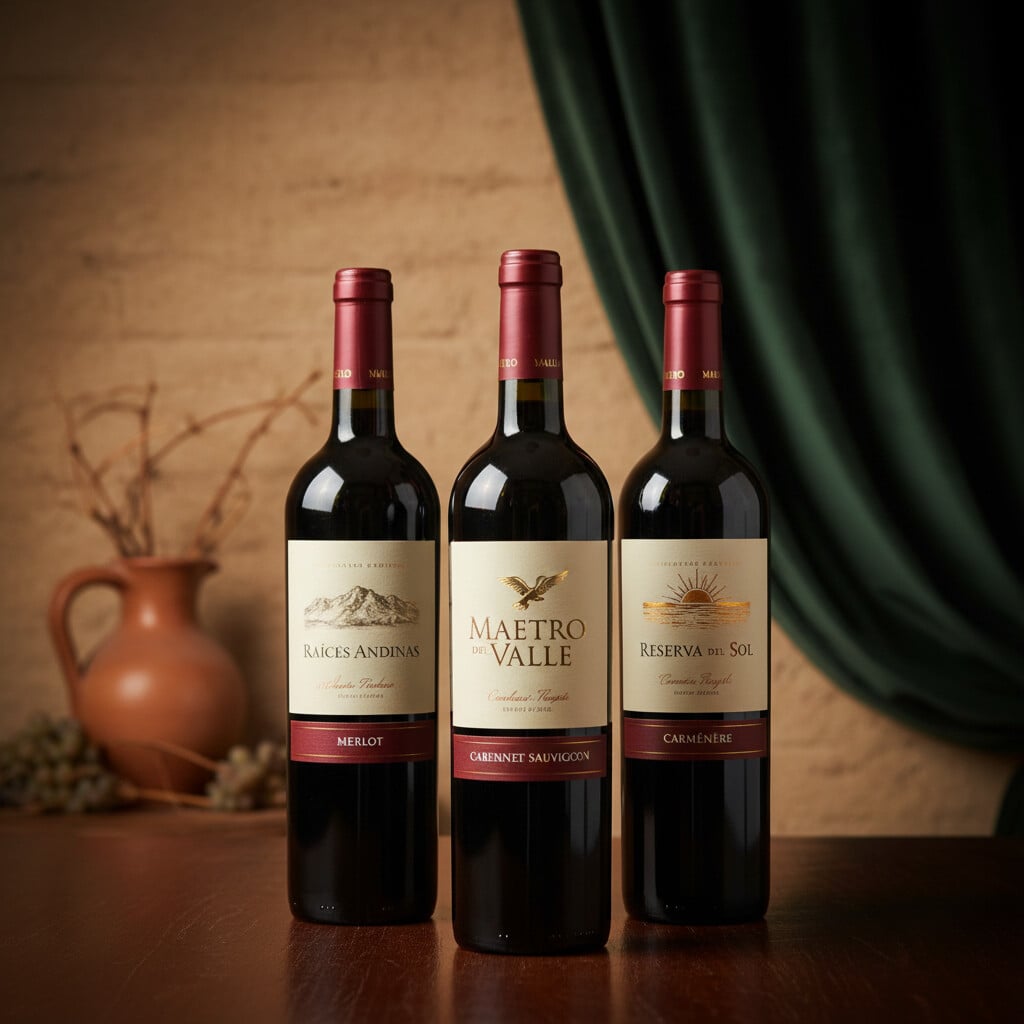 7 vinos tintos chilenos de excelente calidad por menos de $20.000